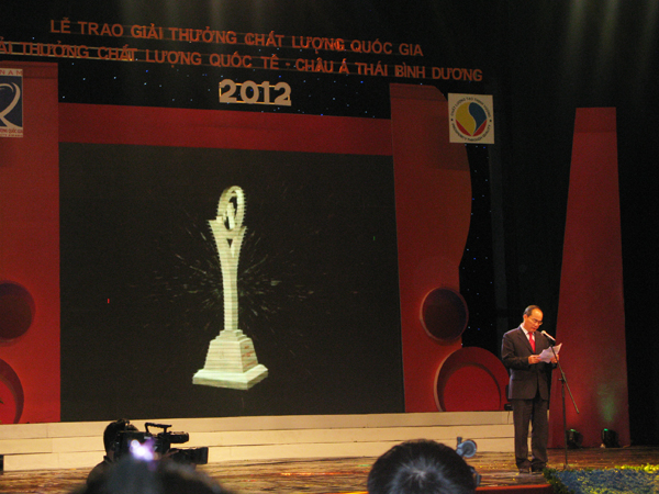 PTT Toàn văn bài phát biểu của Phó Thủ Tướng Nguyễn Thiện Nhân tại Lễ trao Giải Thưởng chất lượng Quốc gia năm 2012